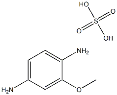 2-METHOXY-PARA-PHENYLENEDIAMINESULFATE Structure