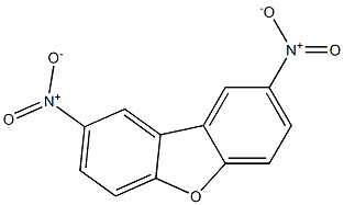 2,8-DINITRODIBENZOFURAN Structure