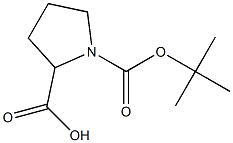 1,2-PYRROLIDINEDICARBOXYLICACID,1-TERT-BUTYLESTER 구조식 이미지