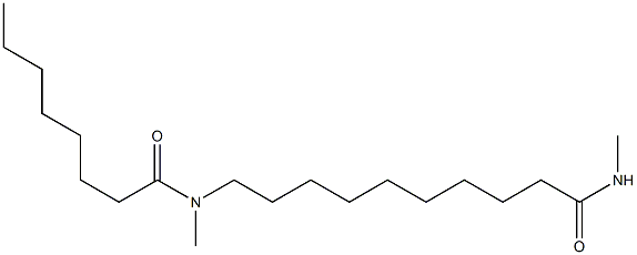 DIMETHYLCAPRYLAMIDECAPRAMIDE Structure