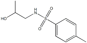 N-(2-Hydroxypropyl)-4-toluenesulfonamide 구조식 이미지