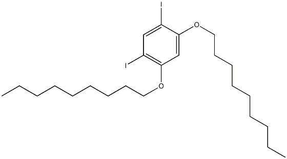 1,5-DIIODO-2,4-(DINONYLOXY)BENZENE 구조식 이미지