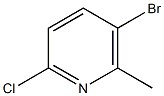 2-chloro-5-bromo-6-methylpyridine Structure