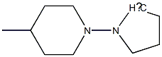 (4-Methyl-piperidin-1-yl)-pyrrolidin-2-yl- Structure