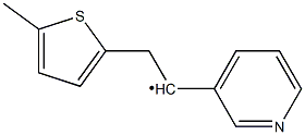 (5-Methyl-thiophen-2-ylmethyl)-pyridin-3-ylmethyl- Structure