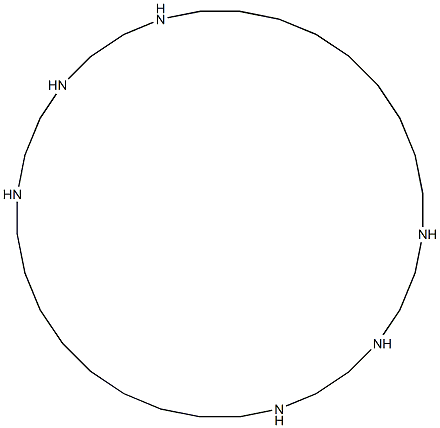 1,4,7,17,20,23-Hexaaza-cyclodotriacontane Structure