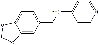 Benzo[1,3]dioxol-5-ylmethyl-pyridin-4-ylmethyl- Structure