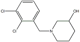 1-(2,3-dichlorobenzyl)piperidin-3-ol Structure