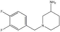 1-(3,4-difluorobenzyl)piperidin-3-amine Structure