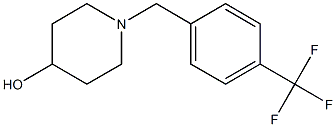 1-[4-(trifluoromethyl)benzyl]piperidin-4-ol Structure
