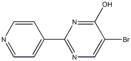 5-bromo-2-pyridin-4-ylpyrimidin-4-ol Structure