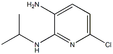 6-chloro-N2-(1-methylethyl)pyridine-2,3-diamine 구조식 이미지