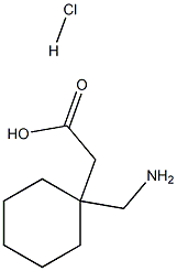 2-[(Aminomethyl)cyclohexyl]acetic
acid HCl 구조식 이미지