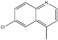 6-Chloro-4-methylquinoline Structure