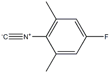 5-FLUORO-2-ISOCYANO-1,3-DIMETHYL-BENZENE 구조식 이미지