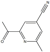 2-ACETYL-6-METHYL-ISONICOTINONITRILE Structure