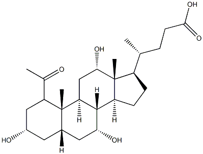 Acetylcholic acid 구조식 이미지