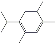 1,2,4-trimethyl-5-isopropylbenzene Structure