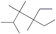 2,3,3,4-tetramethyl-4-ethylhexane 구조식 이미지