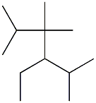 2,3,3,5-tetramethyl-4-ethylhexane 구조식 이미지