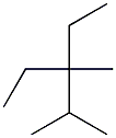 2,3-dimethyl-3-ethylpentane Structure