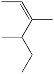 3,4-dimethyl-cis-2-hexene 구조식 이미지