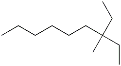 3-methyl-3-ethylnonane 구조식 이미지