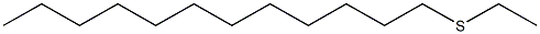 ethyl dodecyl sulfide Structure