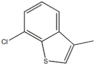 3-METHYL-7-CHLOROBENZOTHIOPHENE Structure