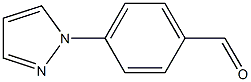 4-(1H-PYRAZOLE-1-YL)BENZALDEHYDE Structure