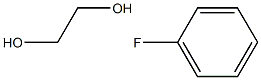 FLUOROBENZENE CIS-GLYCOL Structure