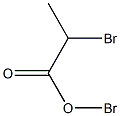 1,2-DIBROMOPROPANOIC ACID Structure