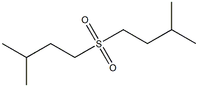 isoamyl sulfone 구조식 이미지