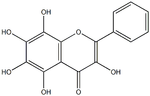 tetrahydroxyflavonol Structure