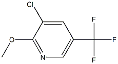 2-methoxy-3-chloro-5-(trifluoromethyl)pyridine Structure