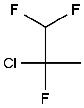 2-Chloro-1,1,2-trifluoropropane 구조식 이미지