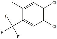 4,5-DICHLORO-2-METHYLBENZOTRIFLUORIDE Structure