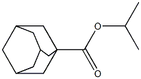 ISOPROPYL ADAMANTAN-1-CARBOXYLATE 구조식 이미지