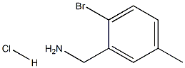 2-BROMO-5-METHYLBENZYLAMINE Hydrochloride Structure