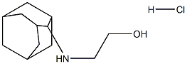 2-(2-ADAMANTYLAMINO)ETHANOL Hydrochloride Structure