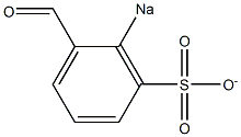 BENZALDEHYDE-O-SODIUM SULPHONATE 구조식 이미지