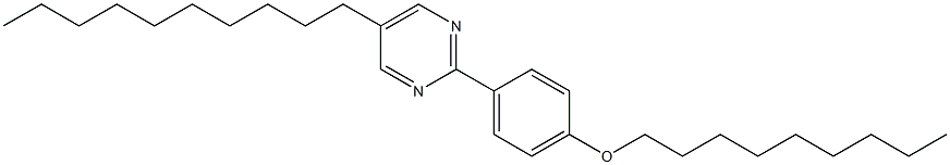 5-Decyl-2-[4-(nonyloxy)-phenyl]-pyrimidine Structure