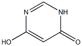 6-HYDROXYPYRIMIDIN-4(3H)-ONE 구조식 이미지