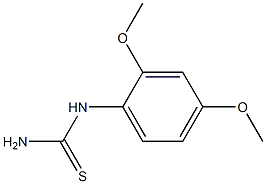 N-(2,4-DIMETHOXYPHENYL)THIOUREA Structure