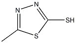 2-METHYL-5-MERCAPTO-1,3,4-THIADIAZOLE 98% 구조식 이미지