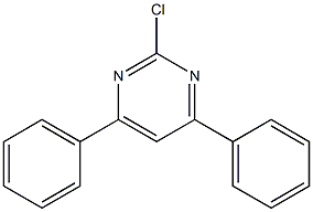 2-CHLORO-4,6-DIPHENYL-PYRIMIDINE Structure