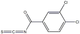 3,4-DICHLOROBENZOYL ISOTHIOCYANATE Structure