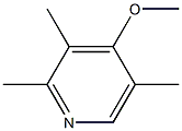 4-METHYOXY-3,5-DIMETHYL-2-HYDROMETHYL PYRIDINE Structure