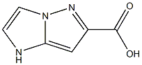 1H-IMIDAZO[1,2-B]PYRAZOLE-6-CARBOXYLIC ACID Structure
