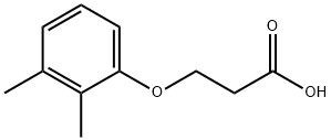 3-(2,3-DIMETHYLPHENOXY)PROPANOIC ACID 구조식 이미지